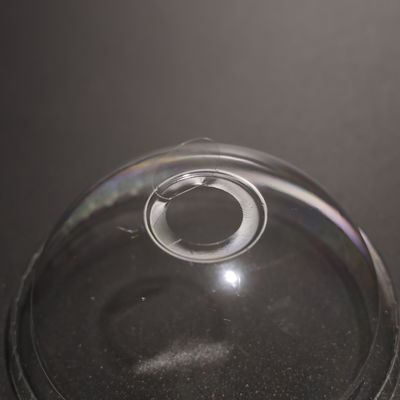 Disposable PET Transparent Plastic Cup Dome Lid Fit For Iced-coffee Cup