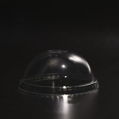 95mm Μίας χρήσης PET Διαφανές Πλαστικό Κύπελλο με Θόλο Καπάκι για Κύπελλο Παγωμένου Καφέ