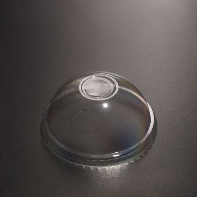 95mm Μίας χρήσης PET Διαφανές Πλαστικό Κύπελλο με Θόλο Καπάκι για Κύπελλο Παγωμένου Καφέ