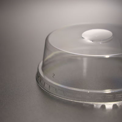 Καπάκι πλαστικού κυπέλλου μιας χρήσης, θολωτό καπάκι για φλιτζάνια take away