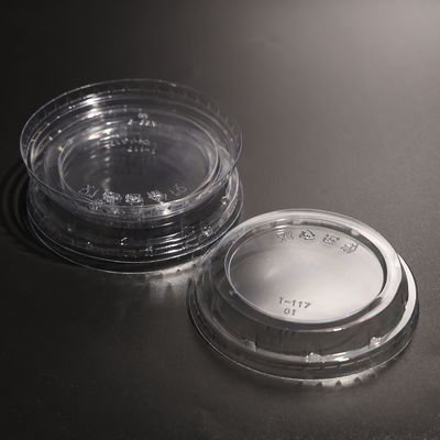 일회용 PET 컵 뚜껑 - 음료 안전을 위한 플라스틱 컵용