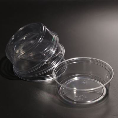 Dome Lid Plastic Disposable Cup with Customized LOGO and Flat Lid Available for Juice and Boba Tea