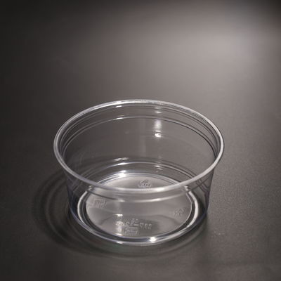 Dome Lid Plastic Disposable Cup with Customized LOGO and Flat Lid Available for Juice and Boba Tea