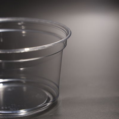 Eco-Friendly PET Plastic Disposable Cup with Lid For Salad Packaging Bowl