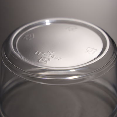 90mm Bottom Diameter Flat/Dome Lid Disposable Plastic Drinking Cups for Takeaway Packaging Container