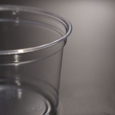 Plastic Disposable Cup Single- Cups with SGS Certification and 117mm Top Circumference
