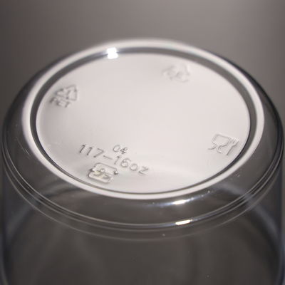 Disposables Plastic Cup Plastic Tumblers with Lid Customized logo