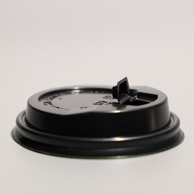 FDA Approved Plastic Cup Lid Snap On Customized Logo Designed To Maintain Beverage Temperature And Freshness