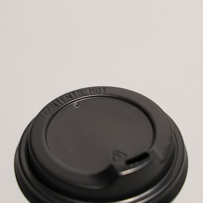Round Plastic Cup Lid 90mm Diameter Leak Resistant Design Suitable for Various Beverage Cups