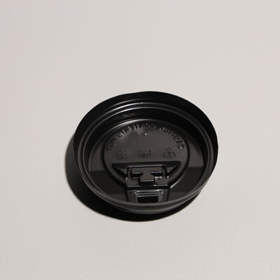 Round Protective Lid For Plastic Cup Engineered To Fit Standard Disposable Cups Paper Cups