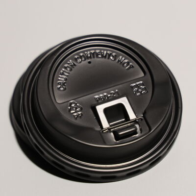 Round Plastic drinking cup cover durable reusable protective lid suitable for beverage containers and party events