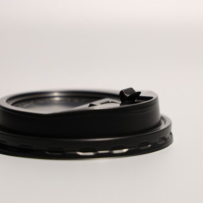 90mm Plastic Drinking Cup Cover Disposable Single Clear Plastic Lid Suitable For Cold Beverage Cups