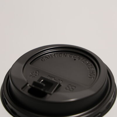 Leakproof Plastic Cup Lid Snap On Closure Suitable for Disposable Cups Ensuring Spill Proof Packaging in Beverage Industry