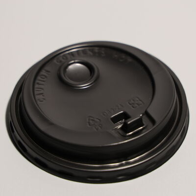 Transparent Plastic Cup Lid 90mm SGS Certified Durable Leak Proof Disposable Drink Cover Suitable for Cold Hot Beverages