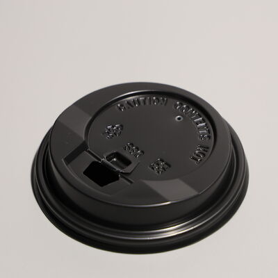 90mm Plastic Cup Lid Clear Disposable Plastic Lid Compatible With Cold Drink Cups Used In Cafes Restaurants And Catering