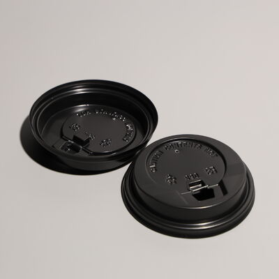 90mm Plastic Cup Lid Clear Disposable Plastic Lid Compatible With Cold Drink Cups Used In Cafes Restaurants And Catering