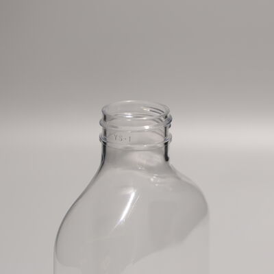 FDA Certified Plastic PET Bottle Transparent Screw On Lid Suitable for Packaging Liquid Food Ingredients and Additives