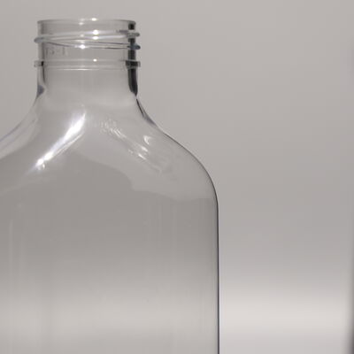 FDA Certified Plastic PET Bottle Transparent Screw On Lid Suitable for Packaging Liquid Food Ingredients and Additives