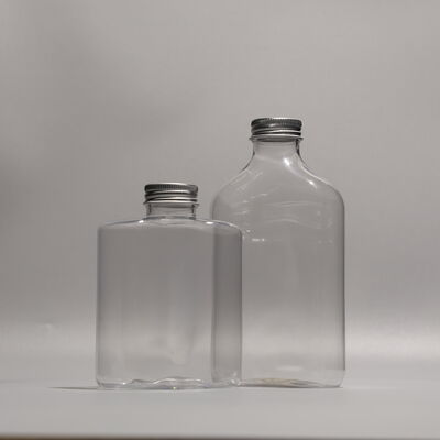 Tight Sealing BPA Free Plastic Bottles Transparent Durable Containers Designed for Safe Storage and Transport of Liquids
