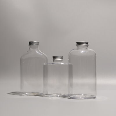 Customized Plastic PET Bottle 500ML Injection Stretch Blow Molding Clear Lightweight Container Ideal for Carbonated Drinks and Juices