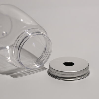 Colored Plastic PET Bottle Featuring Screw Cap Suitable for Bottles Applications Durable and Leak Proof