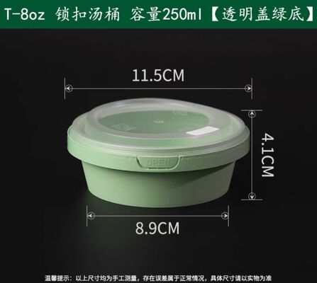 Dishwashersafe Disposable Food Containers Suitable for Various Food Packaging and Serving Requirements