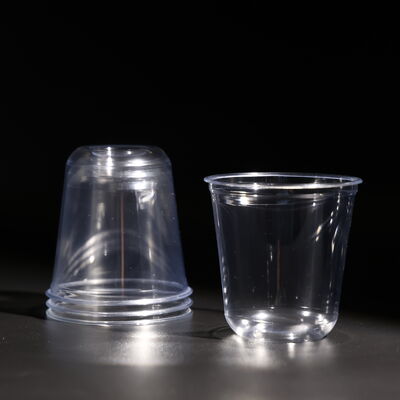Transparent Plastic PET Cup Disposable Round Clear Style Suitable for Events Catering and Food Service Industry Needs