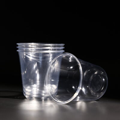 Transparent Plastic PET Cup Disposable Round Clear Style Suitable for Events Catering and Food Service Industry Needs