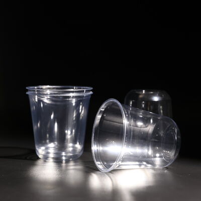 Transparent Plastic PET Cup Disposable Round Clear Style Suitable for Events Catering and Food Service Industry Needs